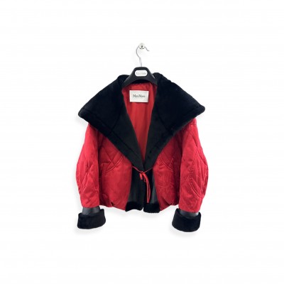 MAX MARA OVERSIZED RED JACKET 